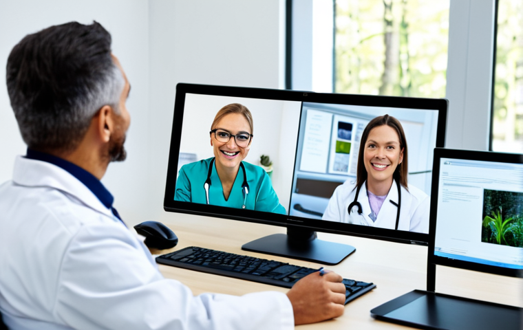 건강 관리의 디지털 전환 - Prompt 1: Telemedicine Consultation**